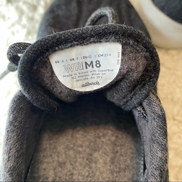 ALLBIRDS Marino Wool Blue Men’s Sneakers 8 - Picture 7 of 7